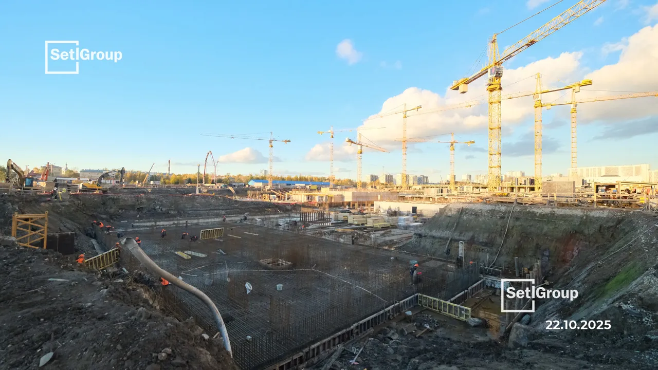 СЭТЛ Ривьера ход строительства