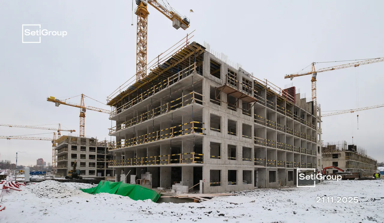 СЭТЛ Ривьера ход строительства