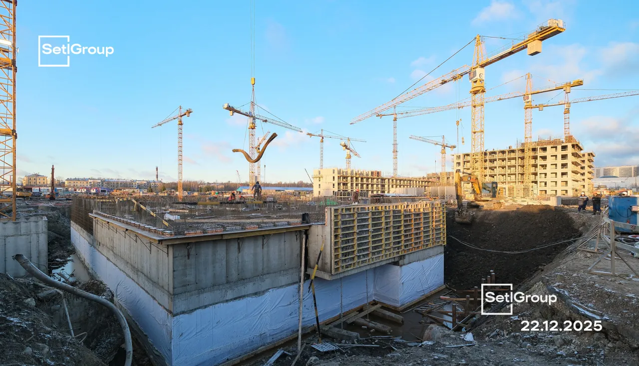 СЭТЛ Ривьера ход строительства