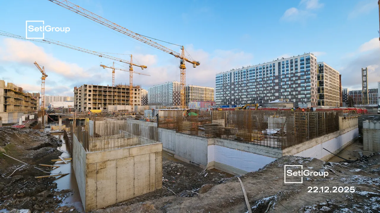 СЭТЛ Ривьера ход строительства