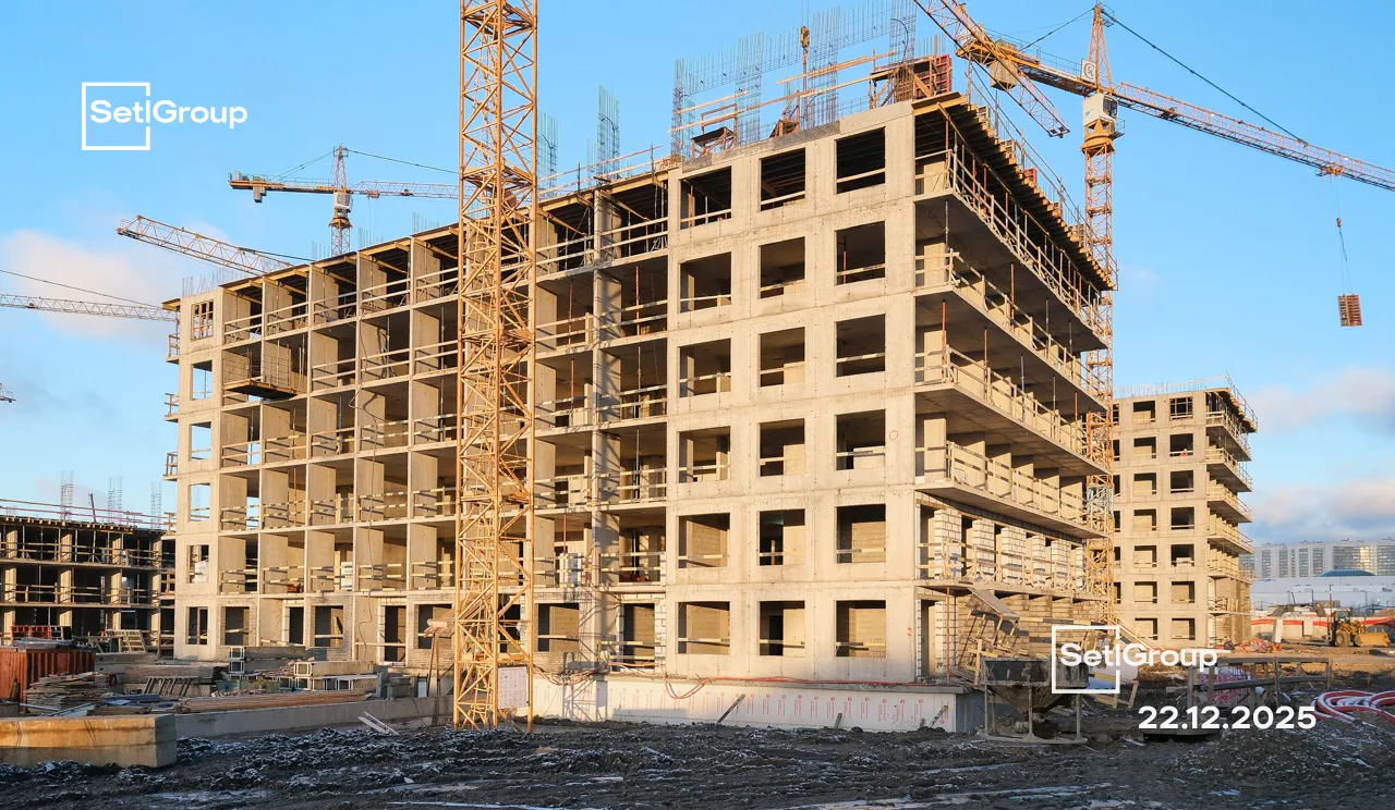 СЭТЛ Ривьера ход строительства