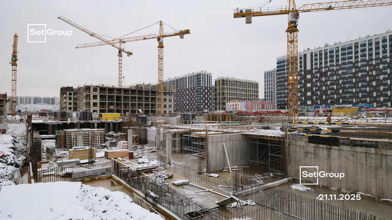 СЭТЛ Ривьера ход строительства