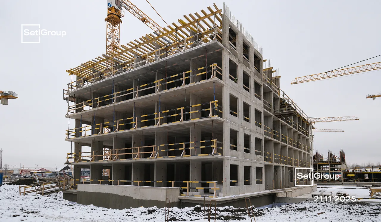 СЭТЛ Ривьера ход строительства