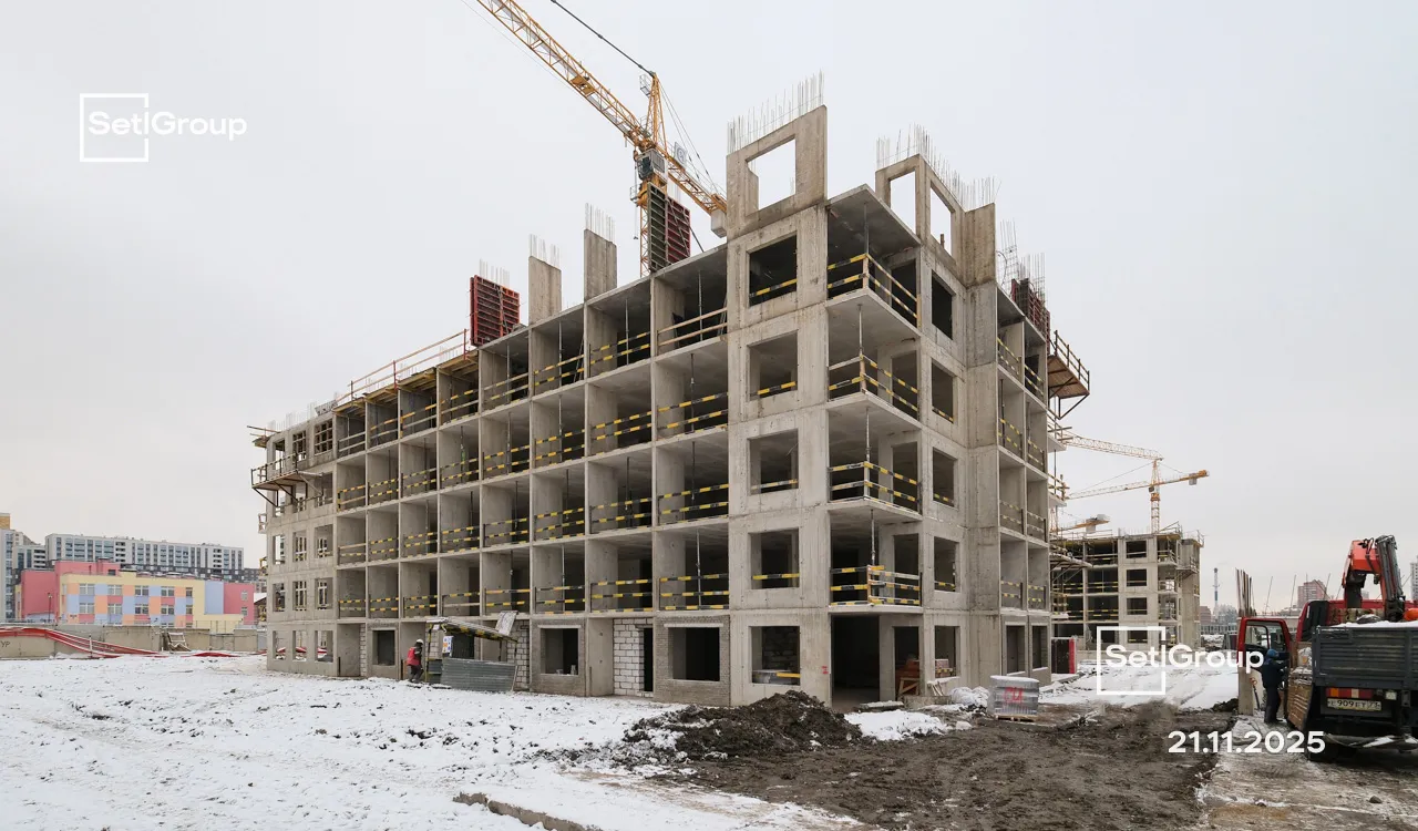 СЭТЛ Ривьера ход строительства