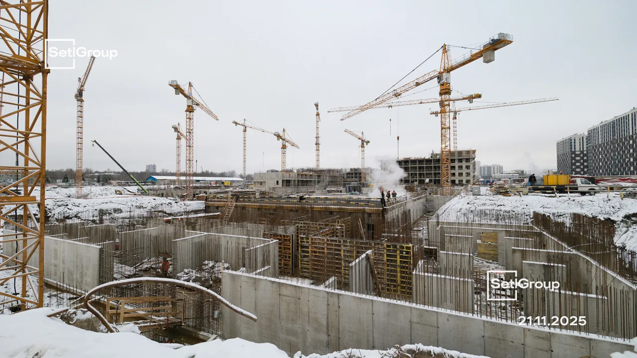 СЭТЛ Ривьера ход строительства