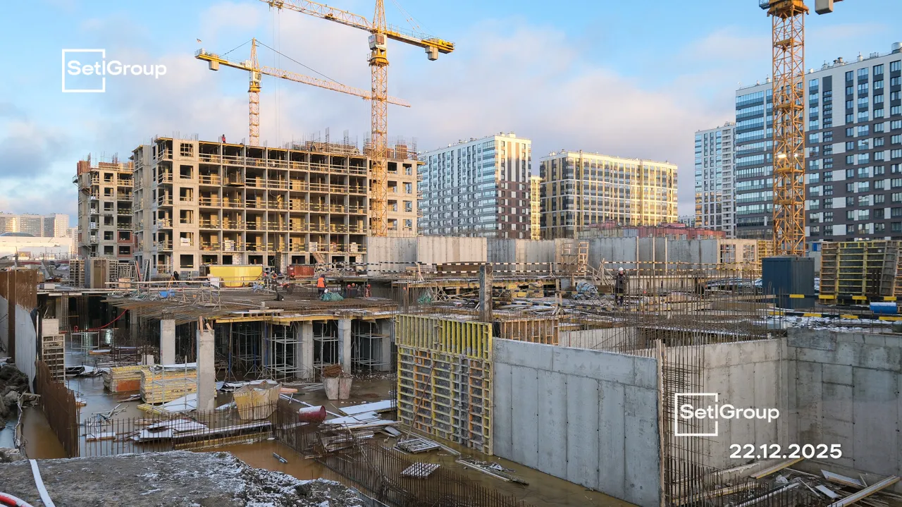 СЭТЛ Ривьера ход строительства