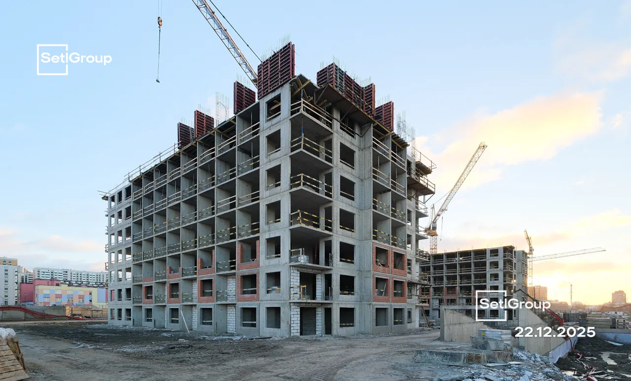 СЭТЛ Ривьера ход строительства