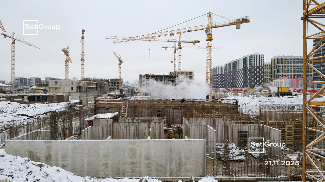 СЭТЛ Ривьера ход строительства