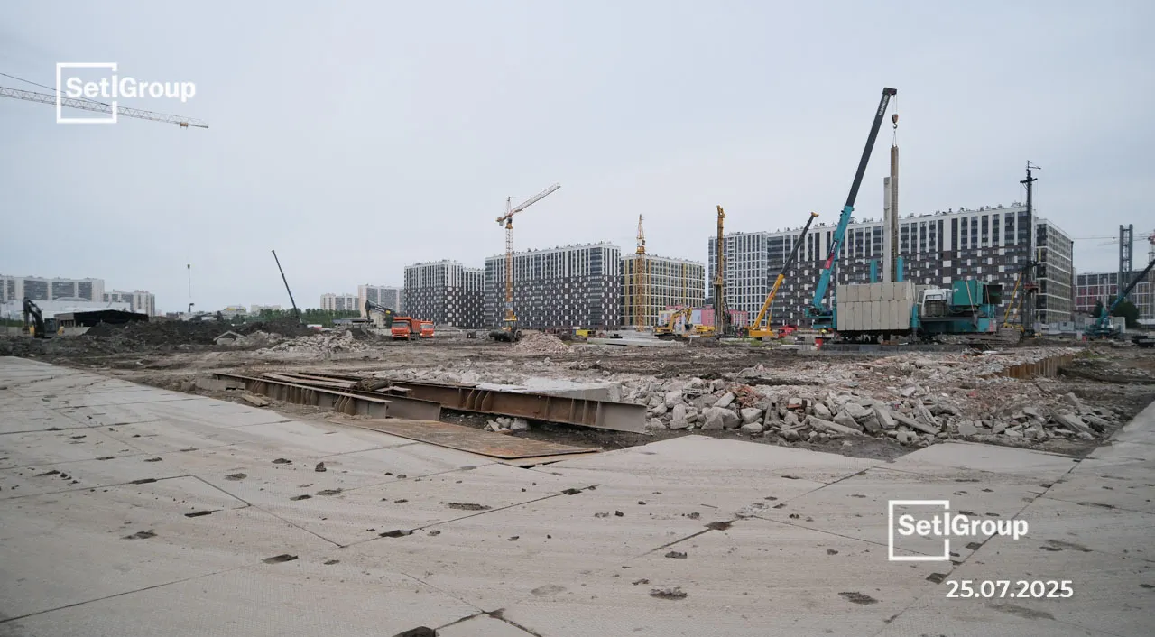 СЭТЛ Ривьера ход строительства