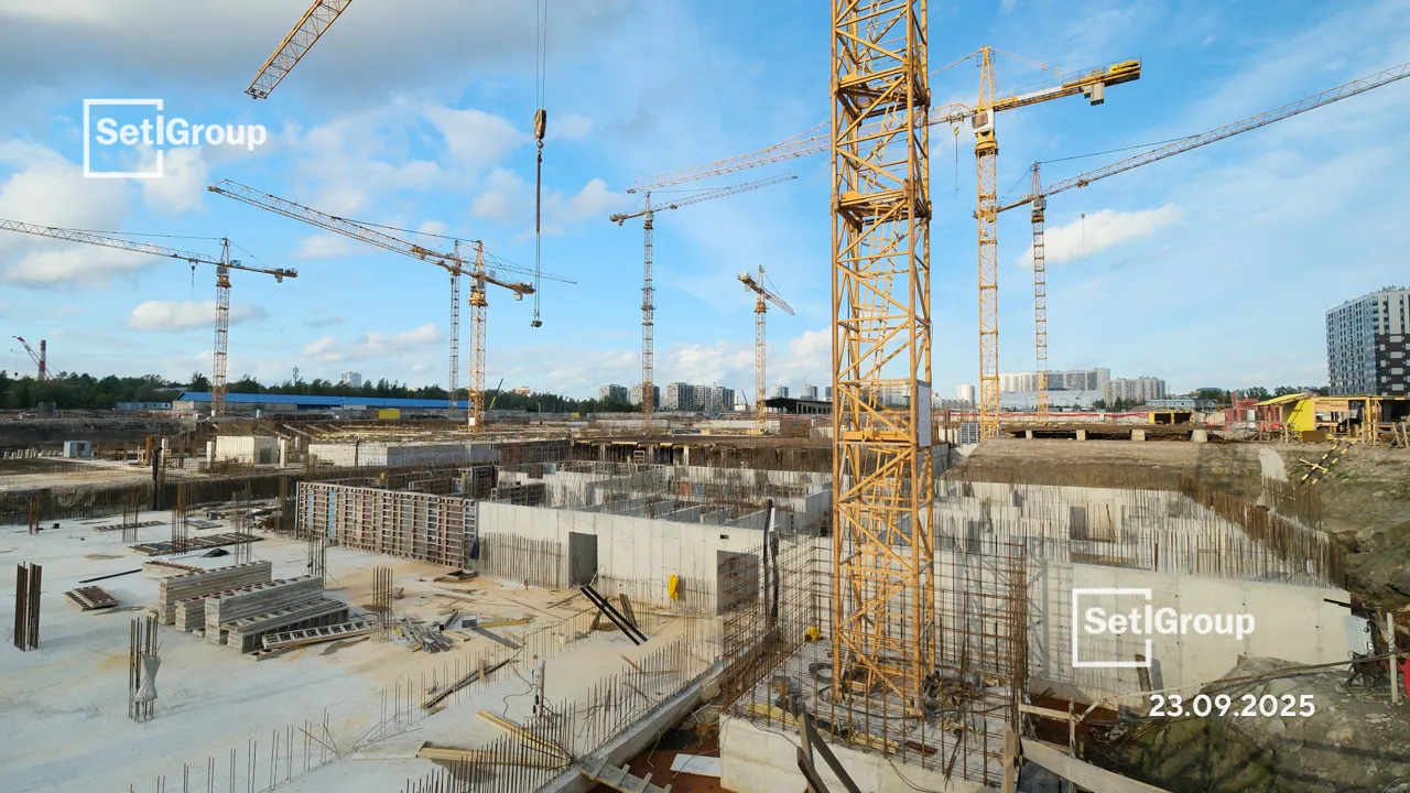 СЭТЛ Ривьера ход строительства