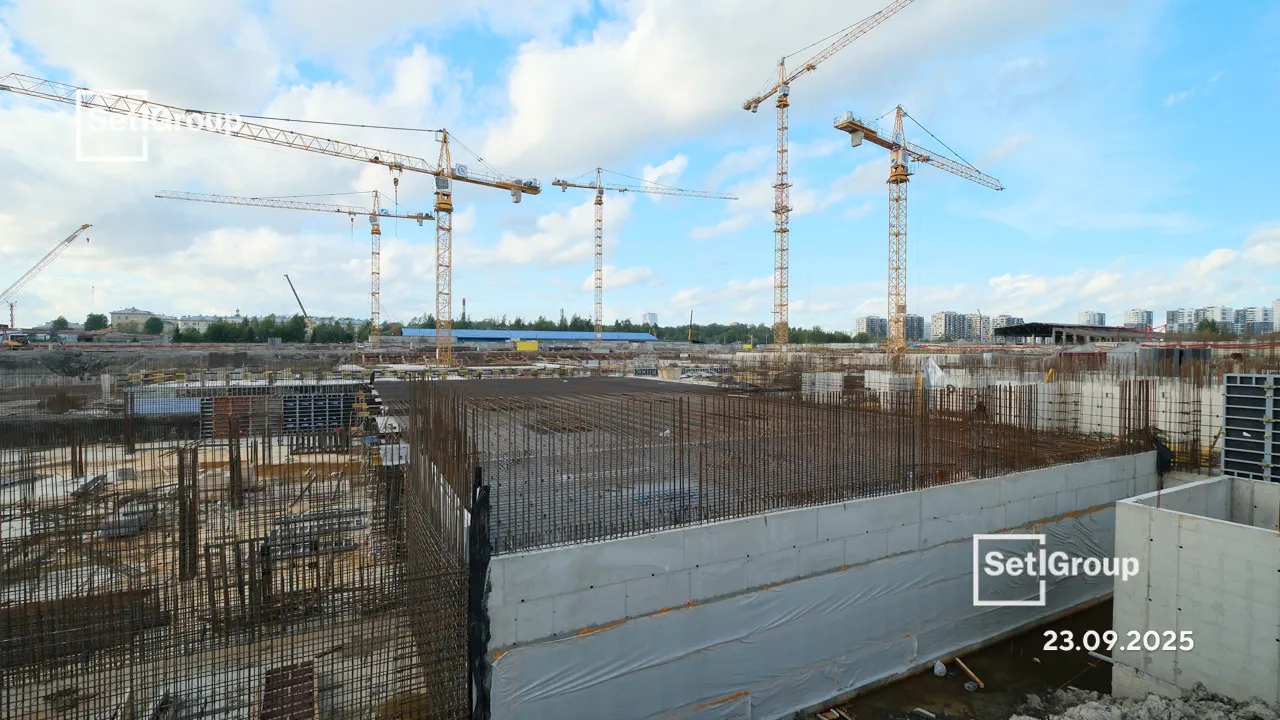 СЭТЛ Ривьера ход строительства