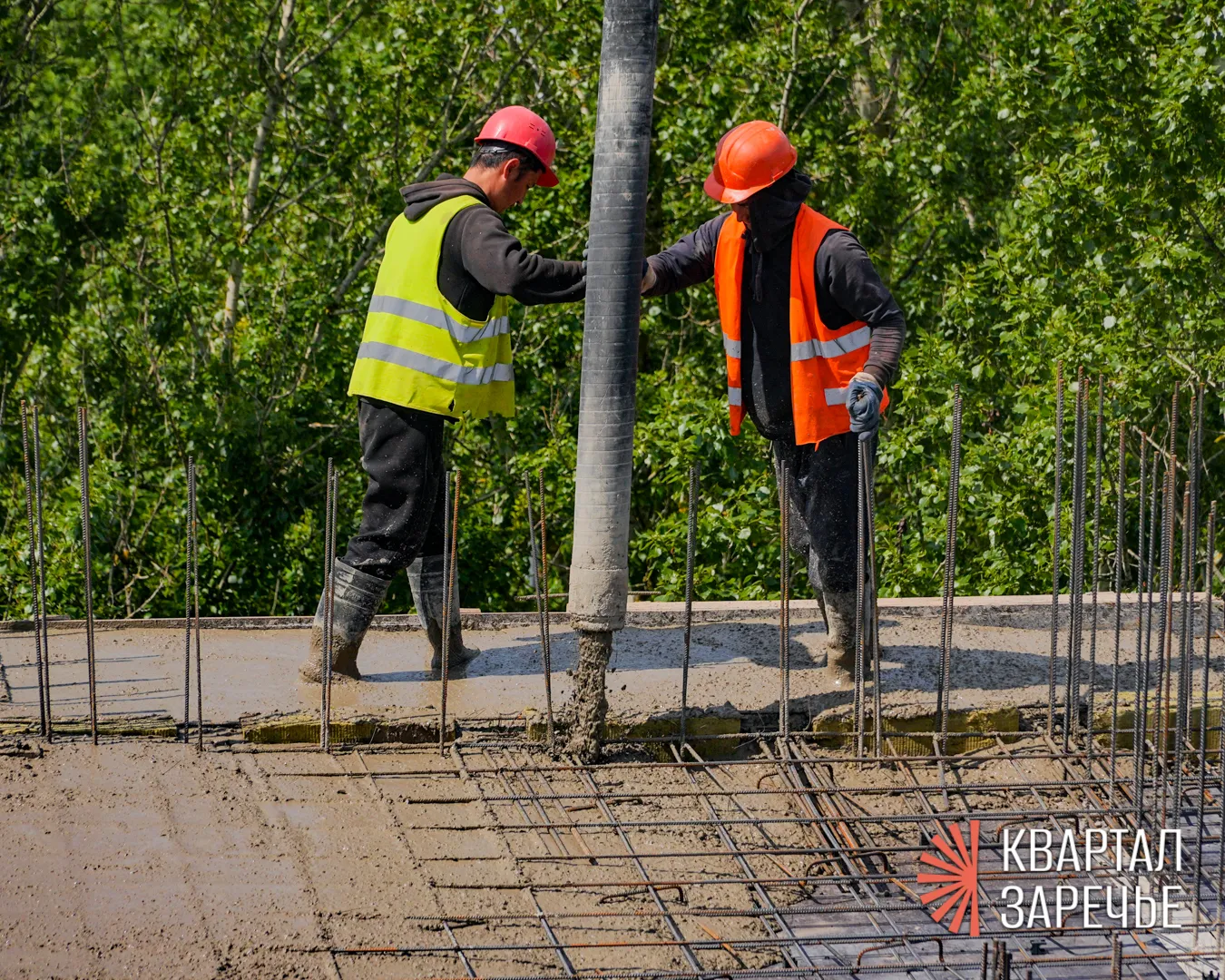 ЖК Квартал Заречье ход строительства