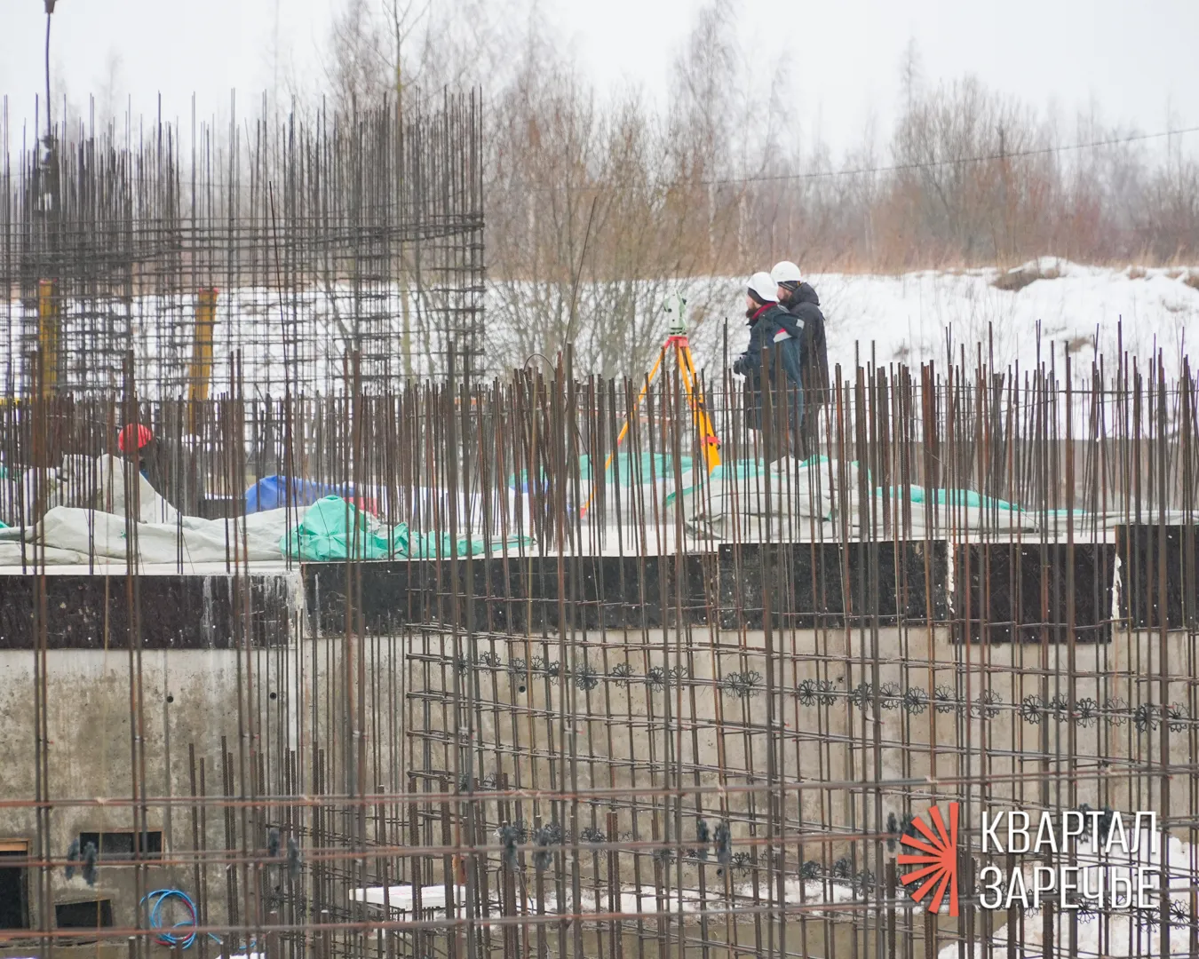 ЖК Квартал Заречье ход строительства