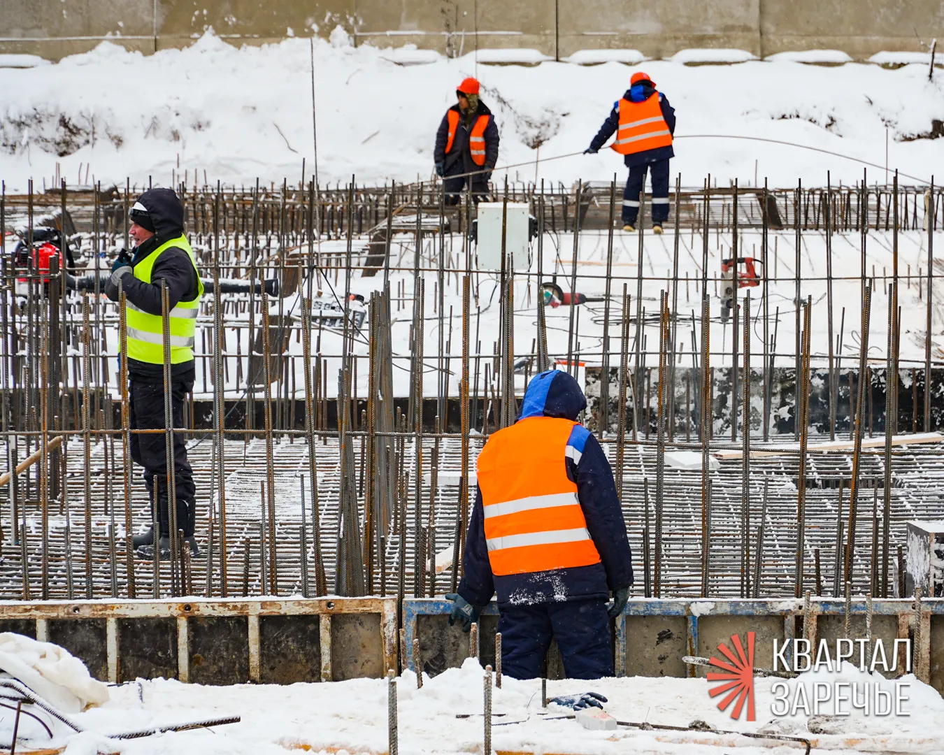 ЖК Квартал Заречье ход строительства