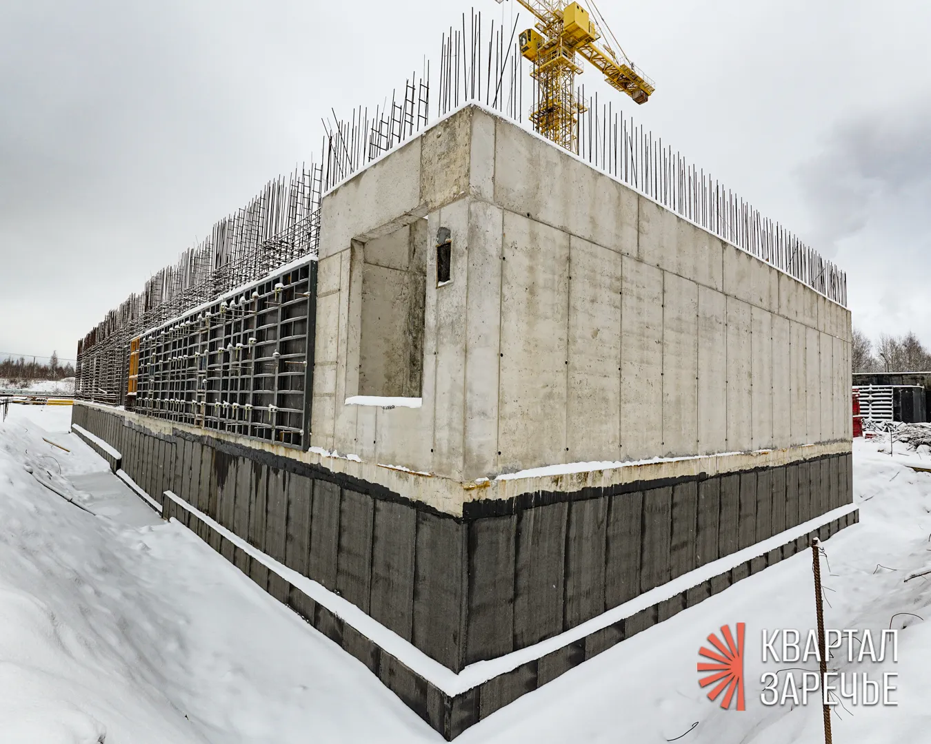 ЖК Квартал Заречье ход строительства