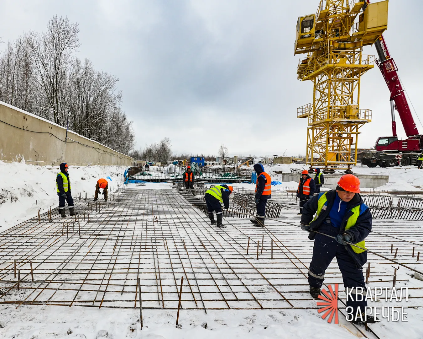 ЖК Квартал Заречье ход строительства