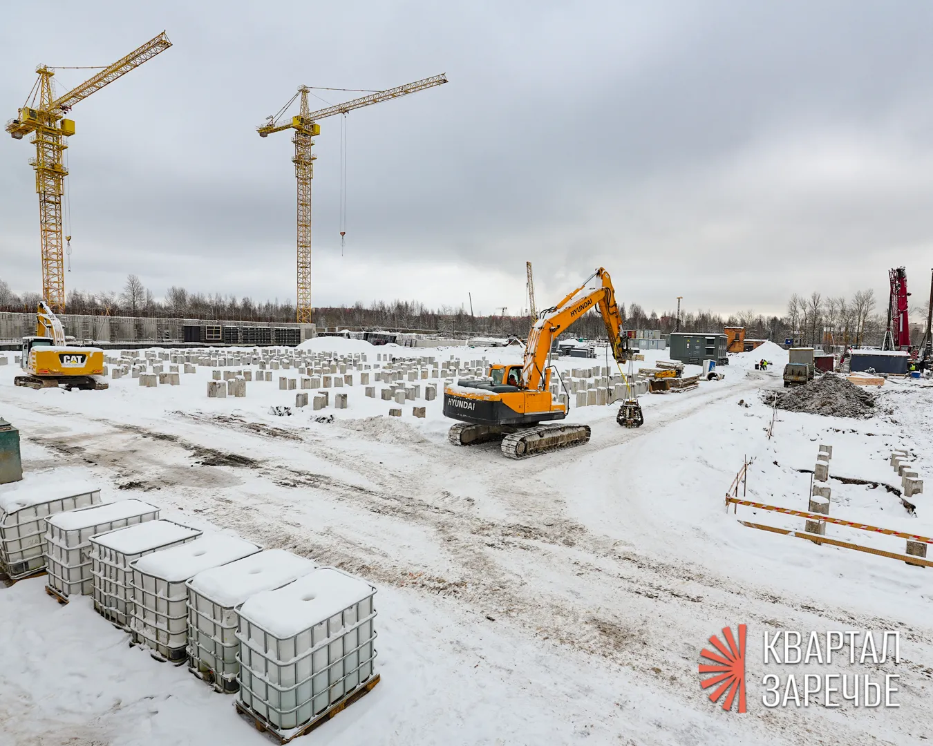 ЖК Квартал Заречье ход строительства