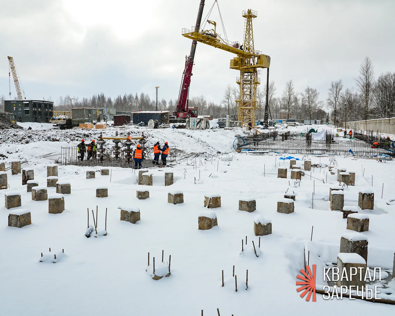 ЖК Квартал Заречье ход строительства