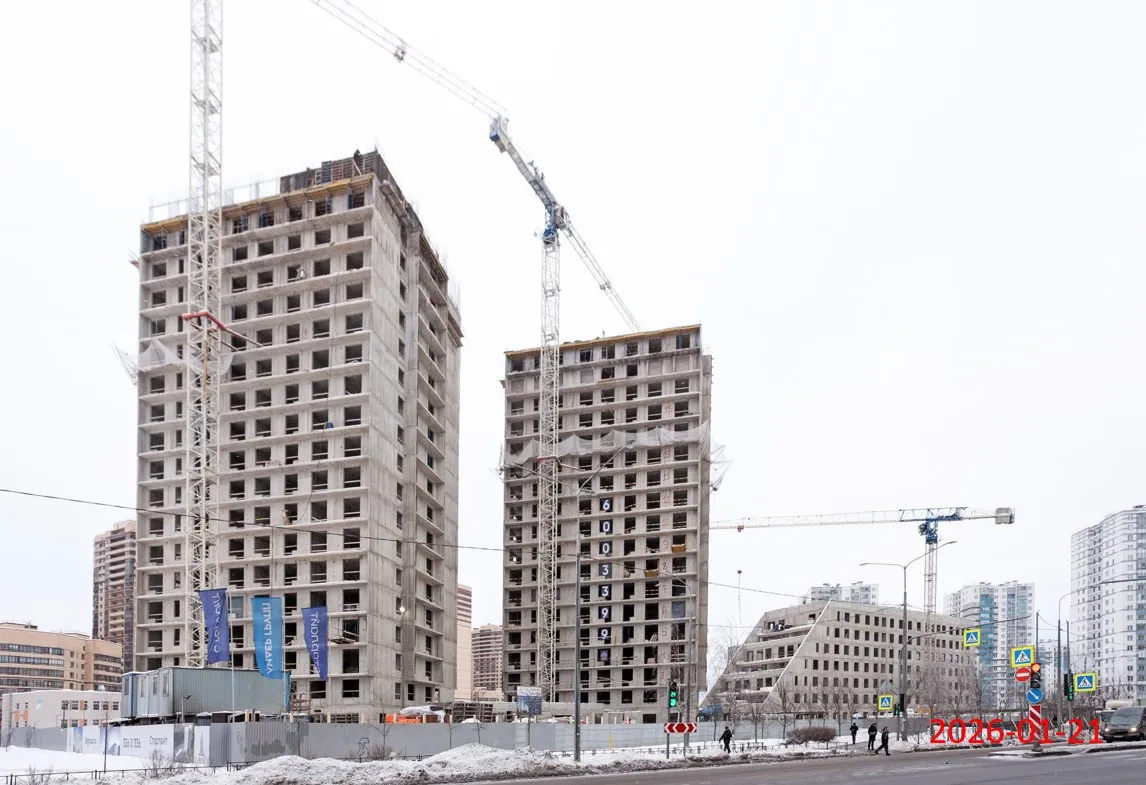 ЖК Старлайт ход строительства
