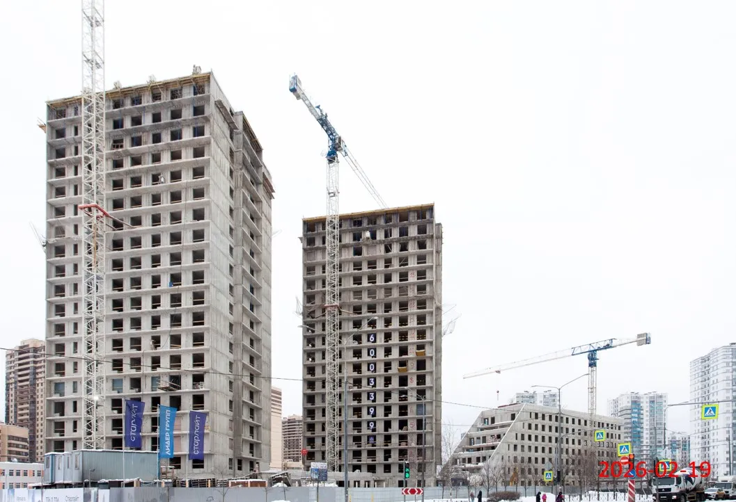 ЖК Старлайт ход строительства