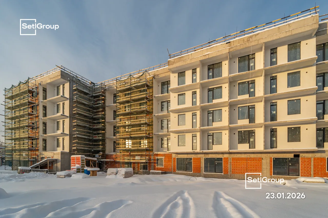 ЖК Парадный ансамбль ход строительства