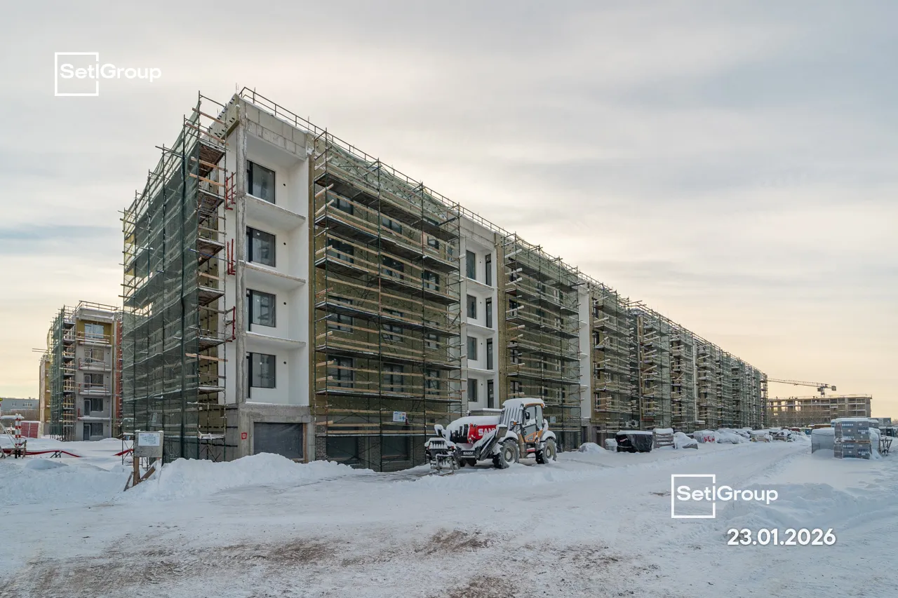 ЖК Парадный ансамбль ход строительства