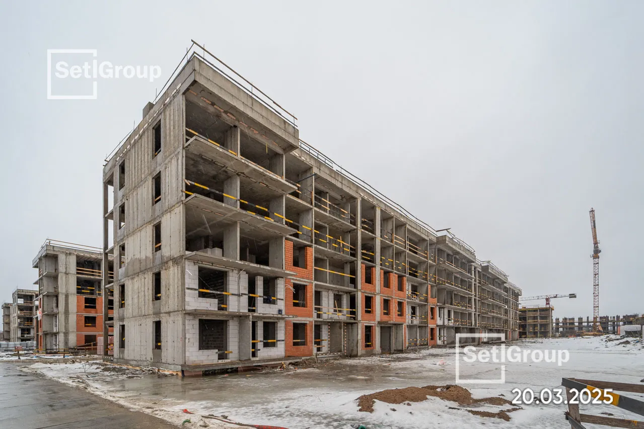 ЖК Парадный ансамбль ход строительства