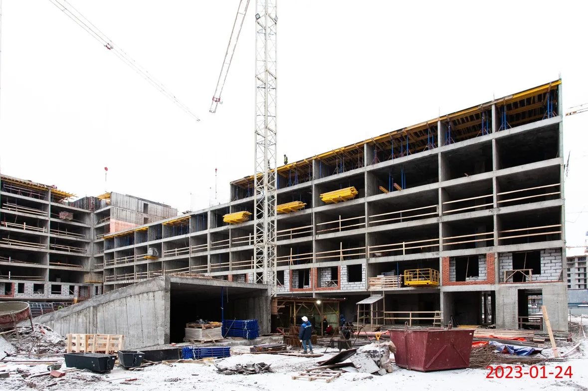 ЖК Аэросити 6 ход строительства
