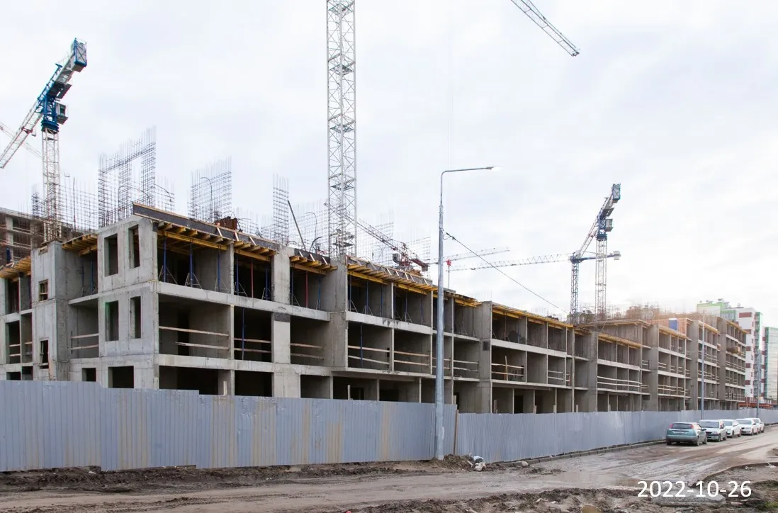 ЖК Аэросити 6 ход строительства