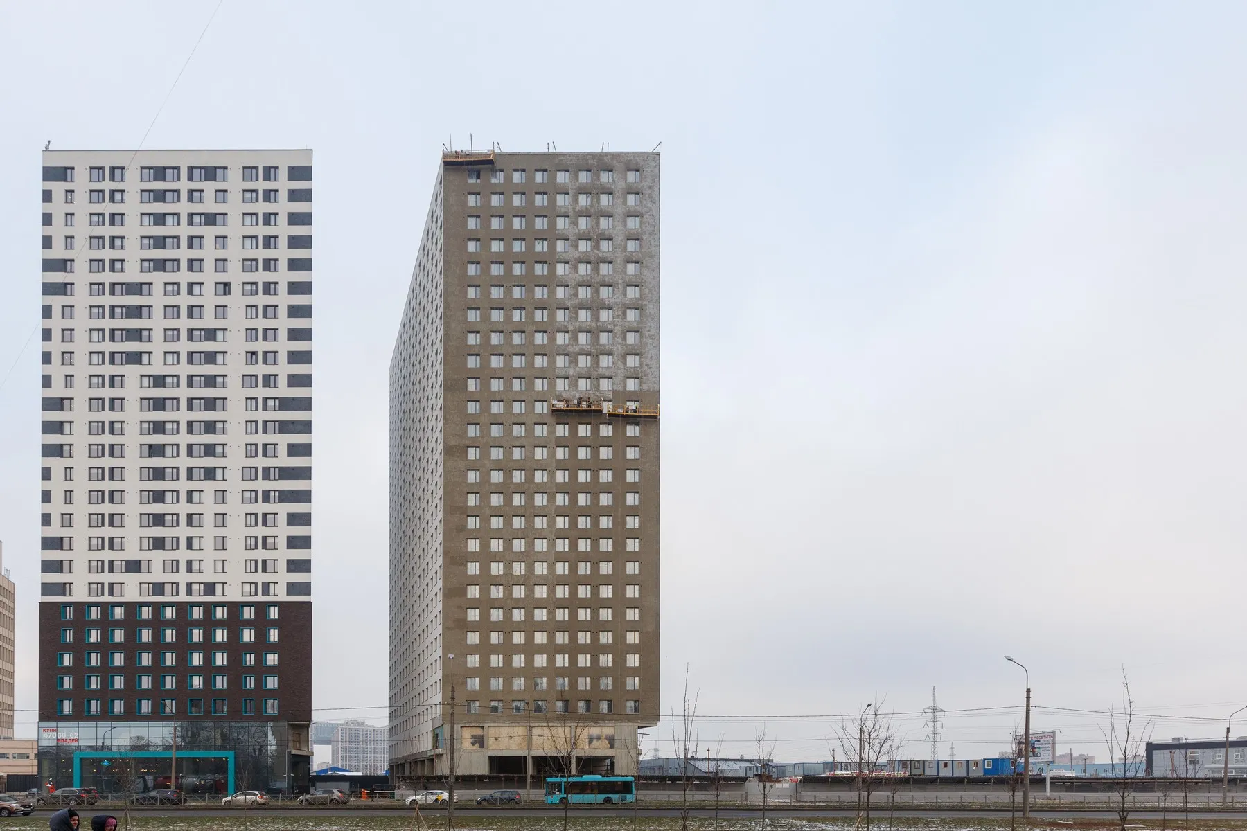 Апарт -отель Vertical Московская ход строительства