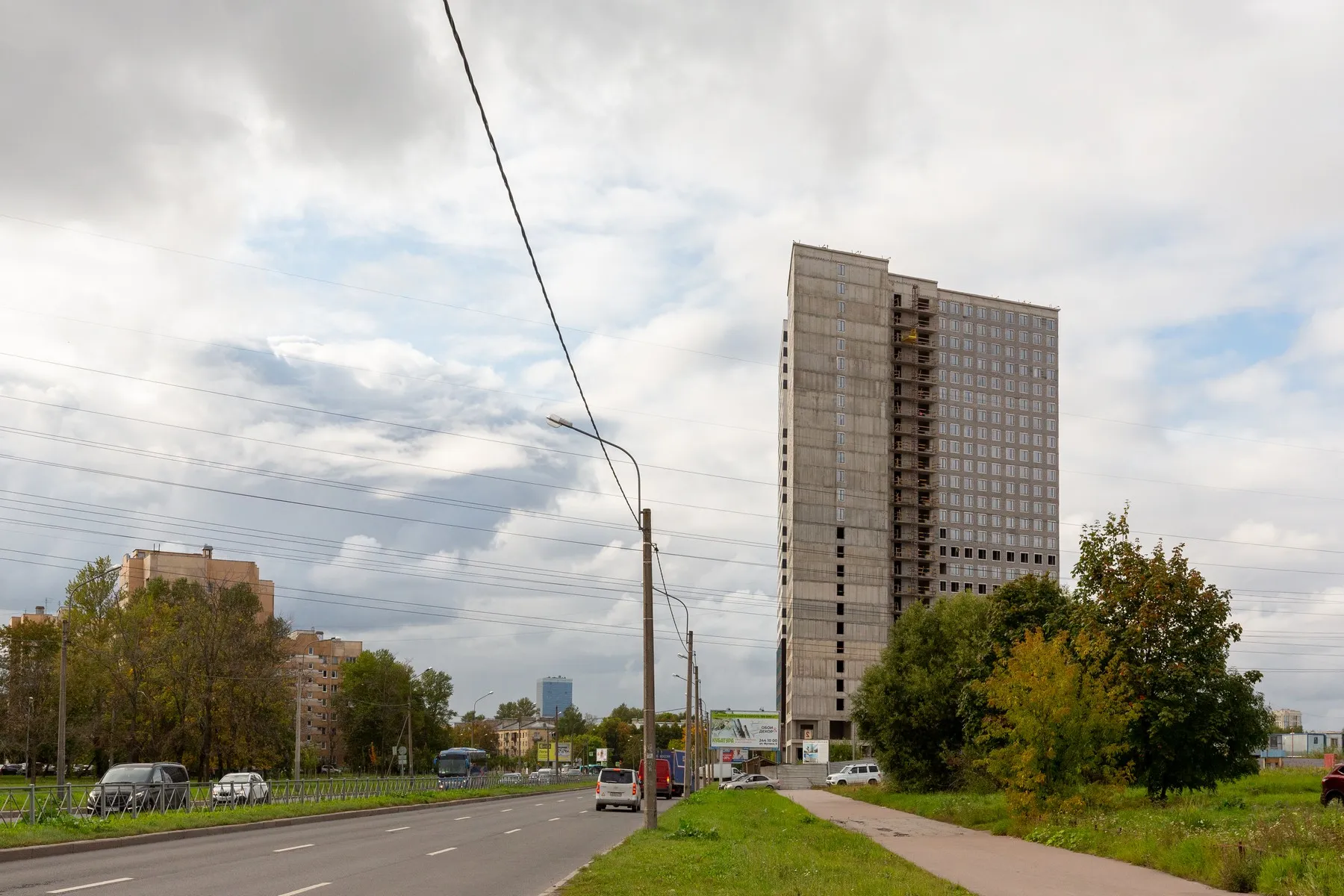 Апарт -отель Vertical Московская ход строительства