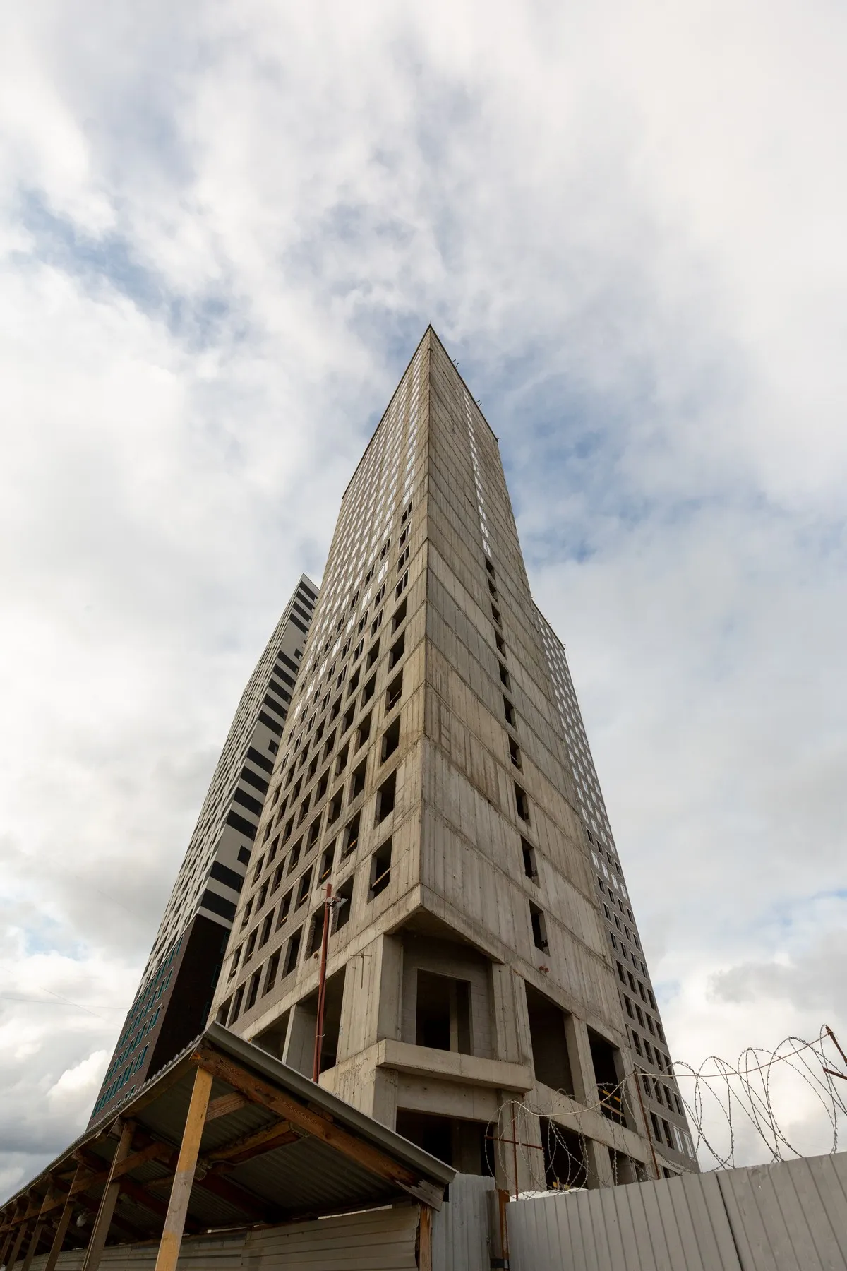 Апарт -отель Vertical Московская ход строительства
