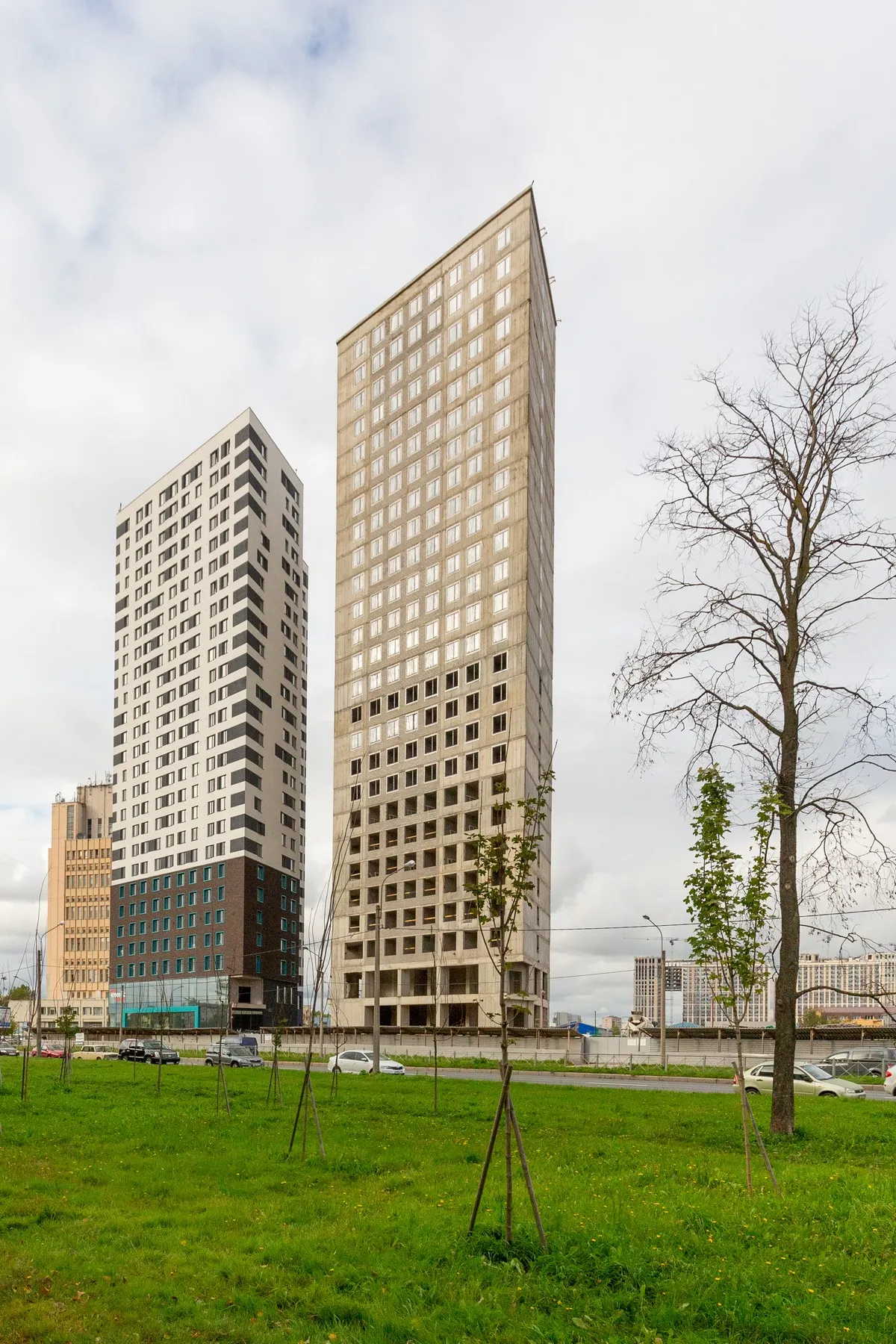 Апарт -отель Vertical Московская ход строительства