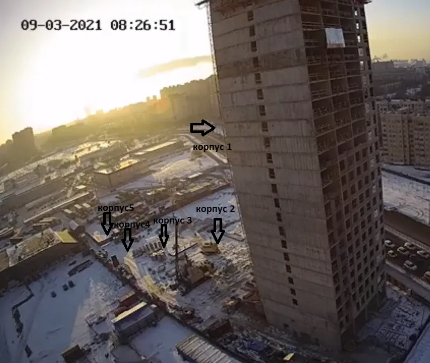 Апарт -отель Vertical Московская ход строительства