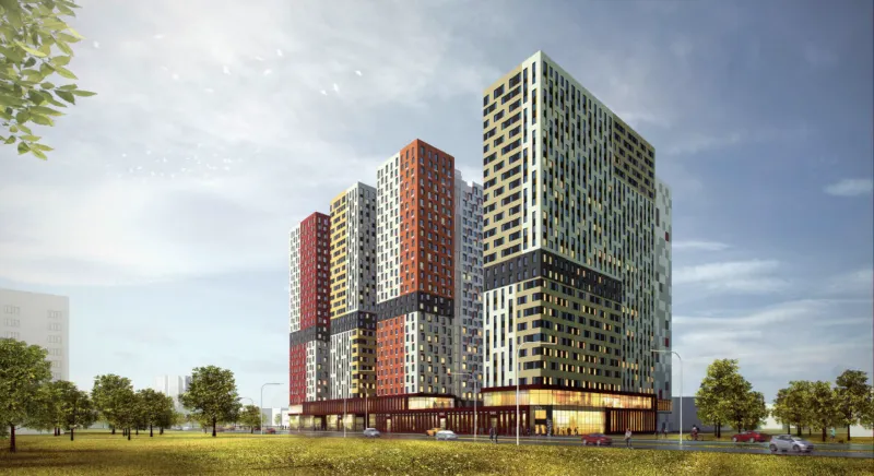 Апарт -отель Vertical Московская ход строительства