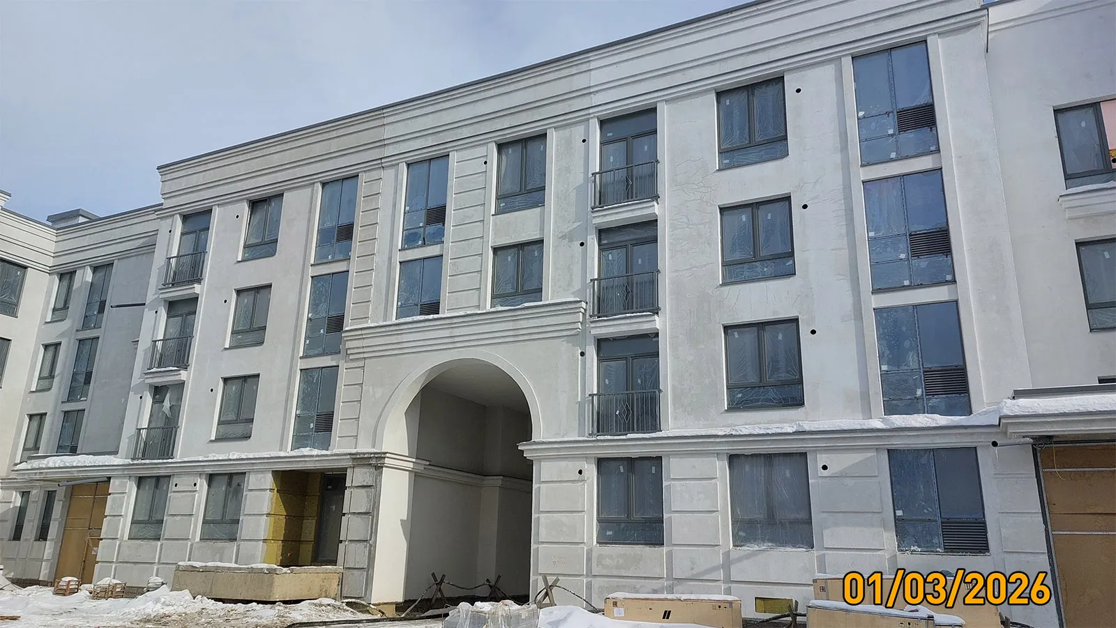 ЖК Жилой квартал Дубровский ход строительства