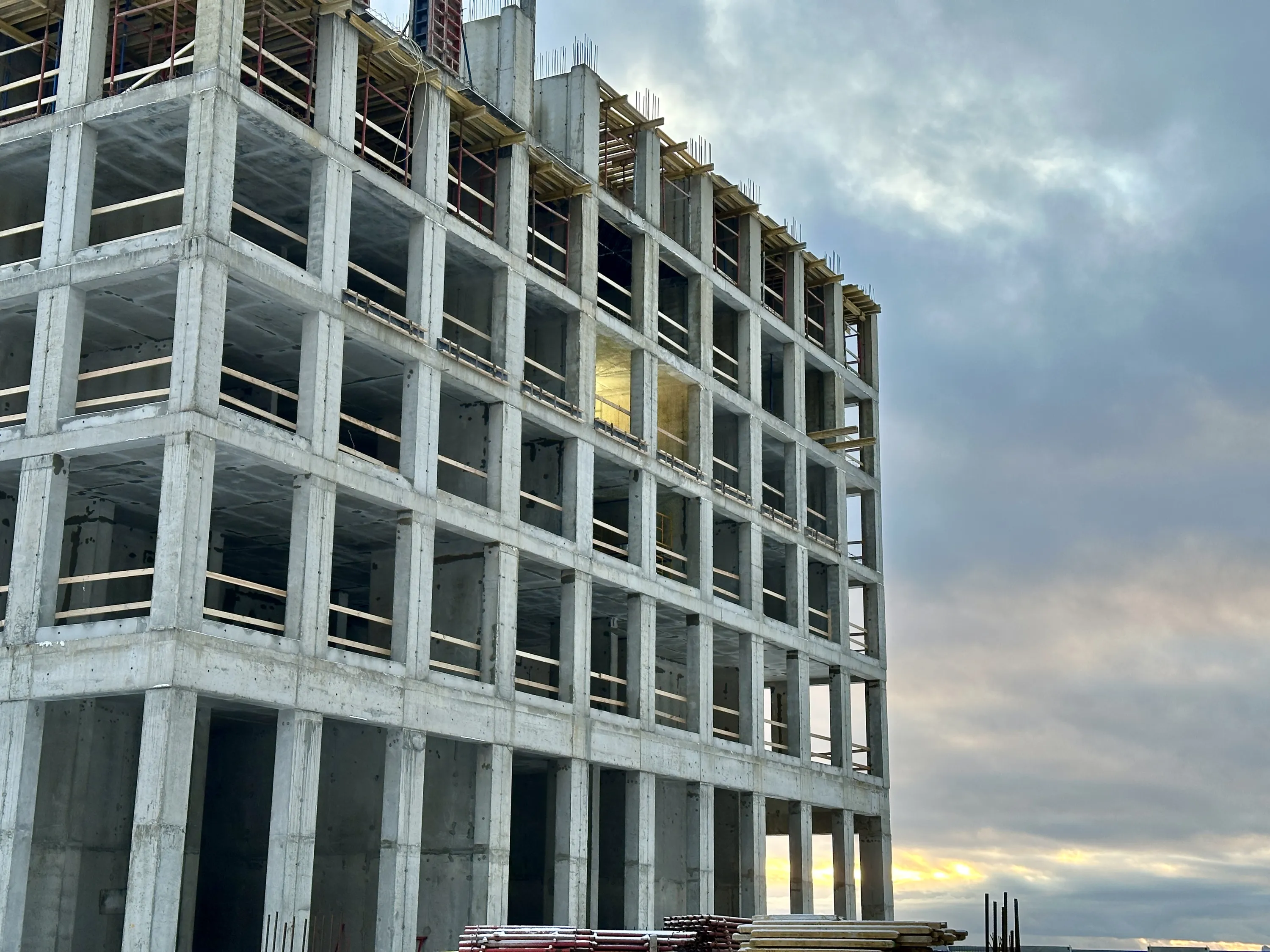 ЖК Bashni Element (Башни Элемент) ход строительства