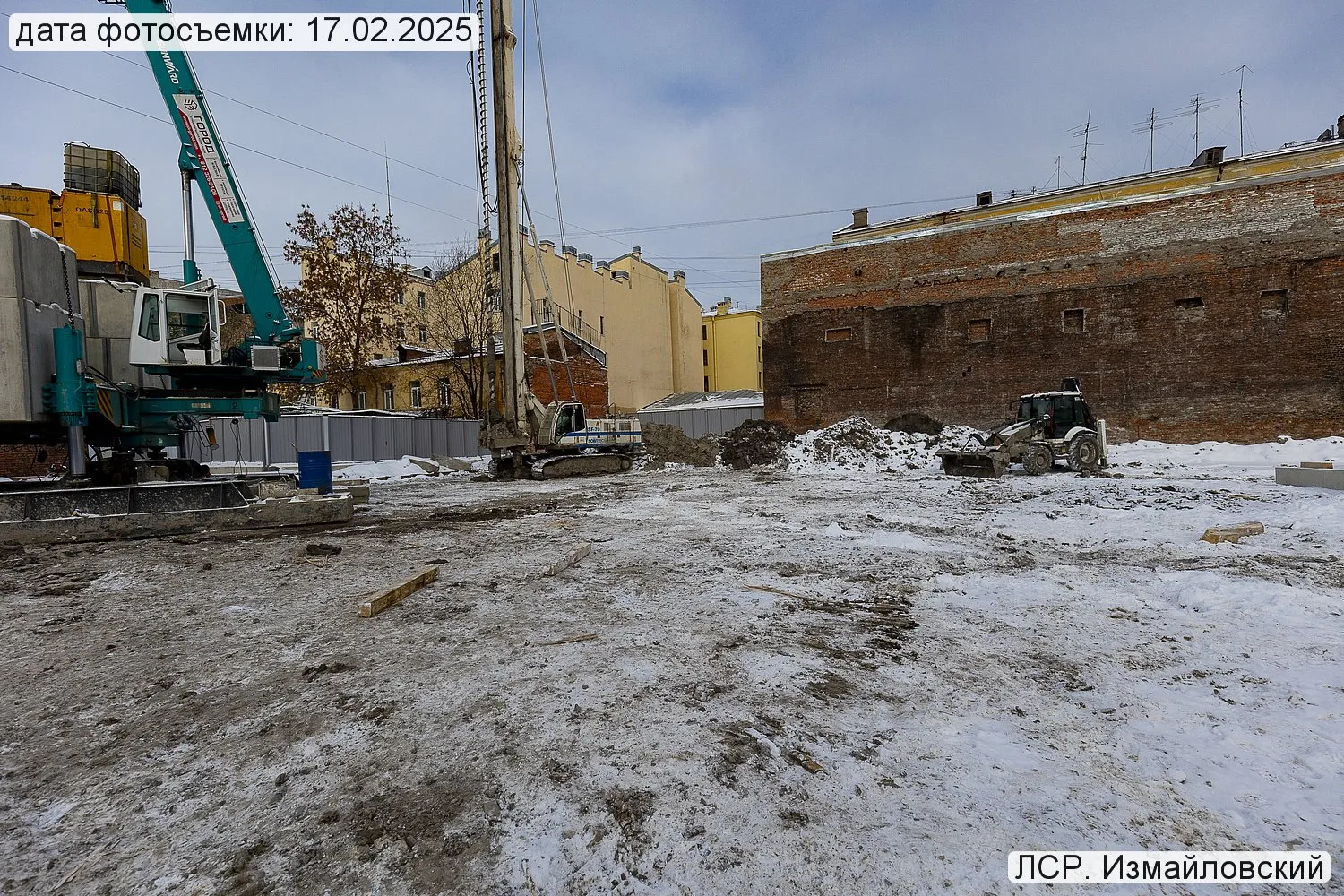 ЖК ЛСР.Измайловский ход строительства