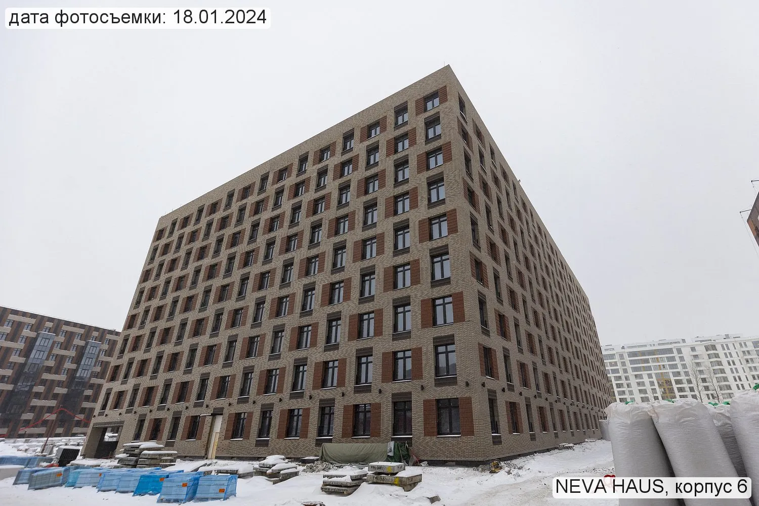 ЖК "NEVA HAUS (НЕВА ХАУС)" ход строительства