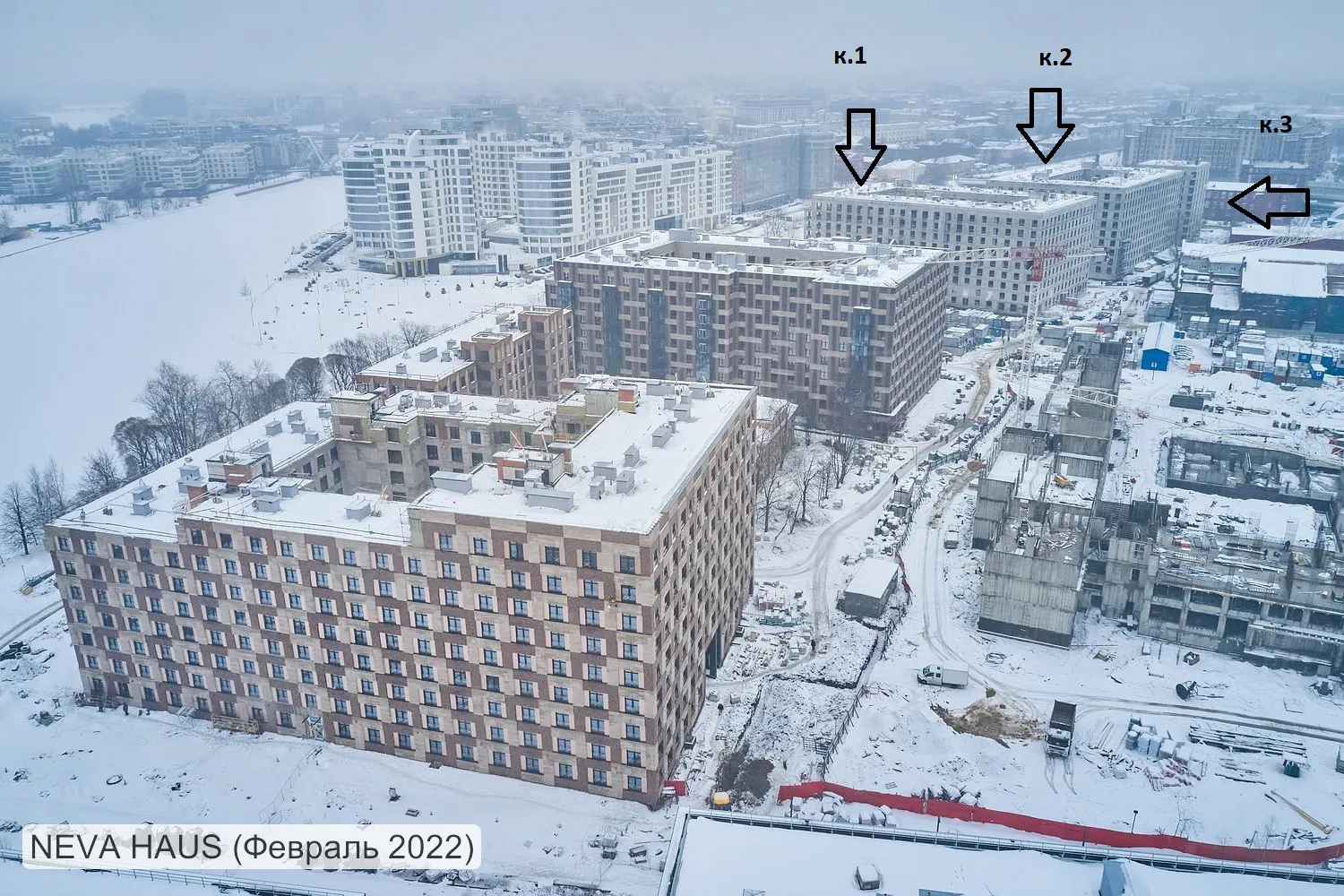 ЖК "NEVA HAUS (НЕВА ХАУС)" ход строительства