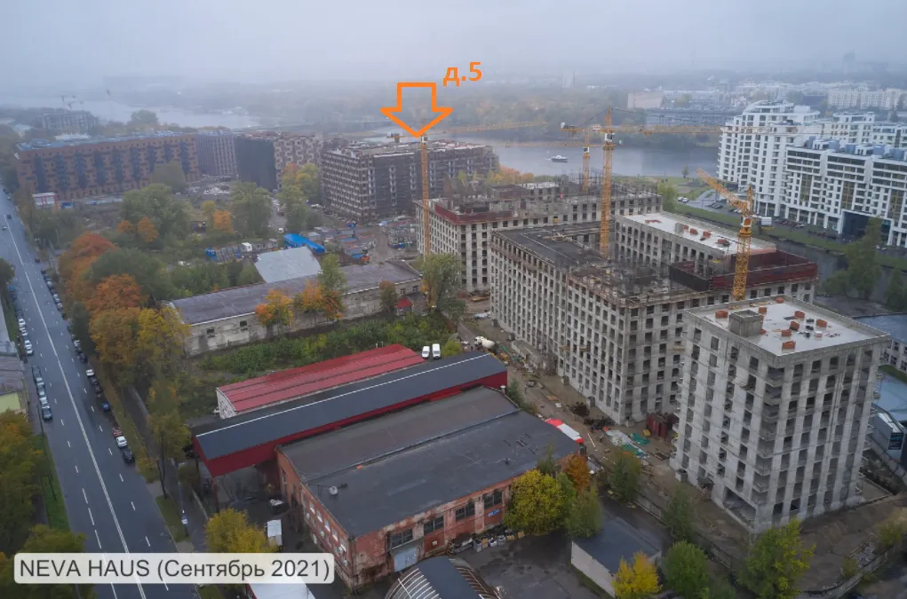 ЖК "NEVA HAUS (НЕВА ХАУС)" ход строительства