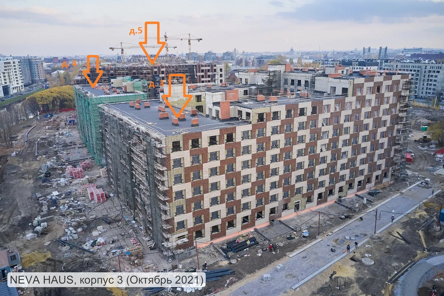 ЖК "NEVA HAUS (НЕВА ХАУС)" ход строительства