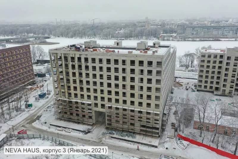 ЖК "NEVA HAUS (НЕВА ХАУС)" ход строительства