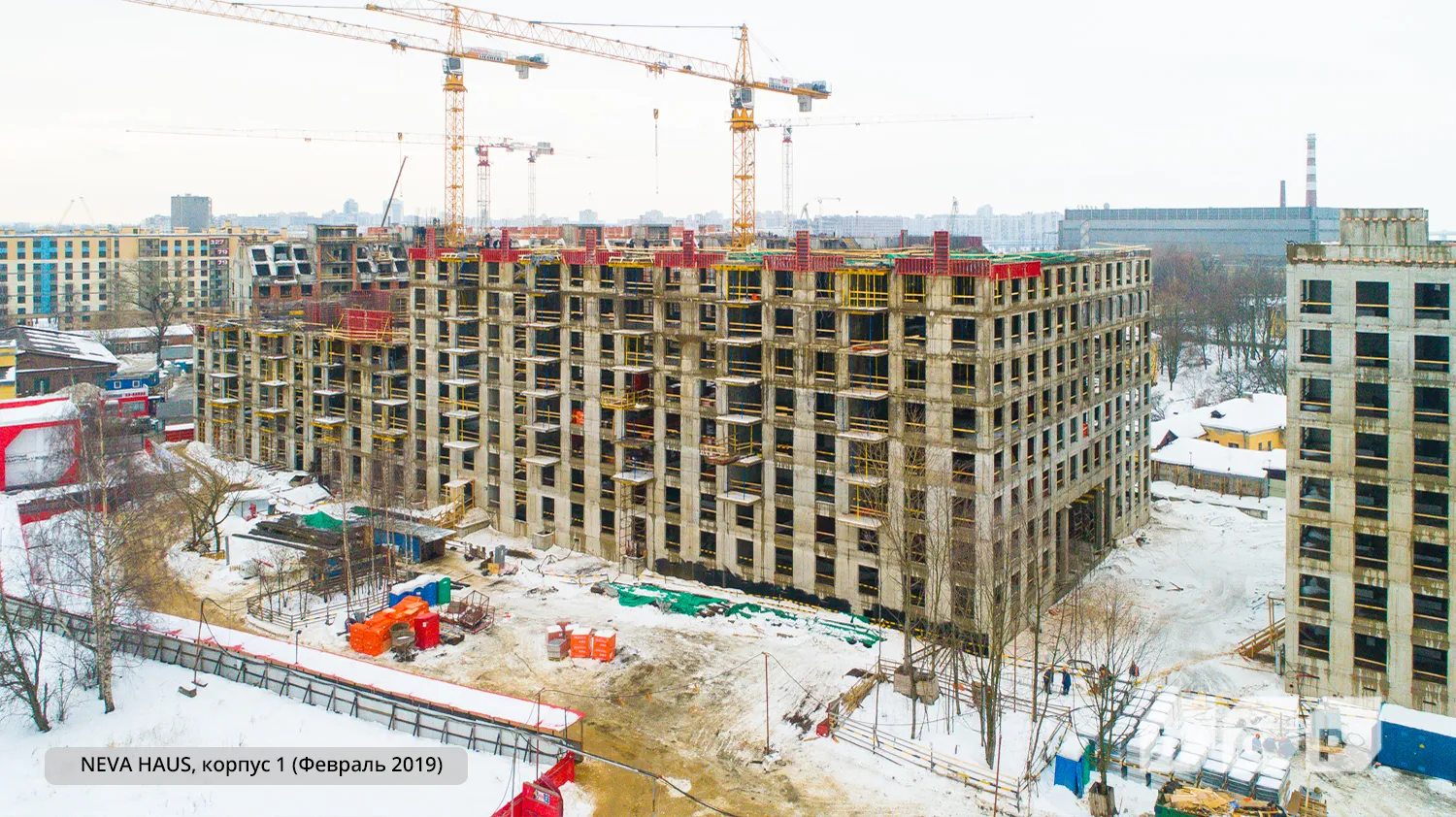 ЖК "NEVA HAUS (НЕВА ХАУС)" ход строительства
