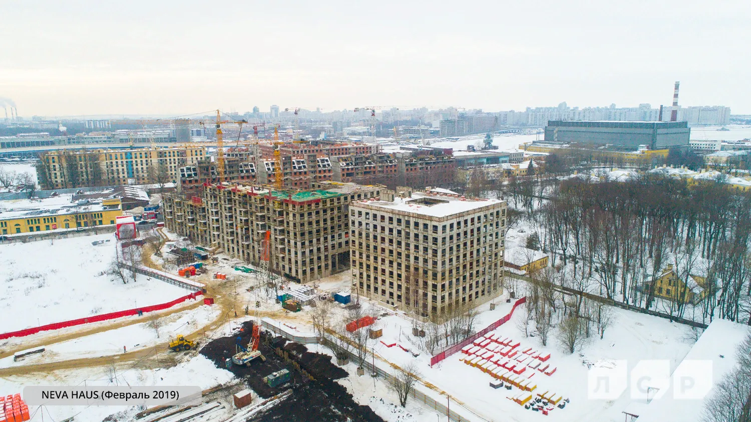 ЖК "NEVA HAUS (НЕВА ХАУС)" ход строительства