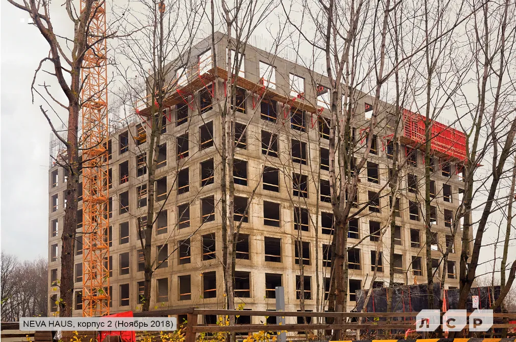 ЖК "NEVA HAUS (НЕВА ХАУС)" ход строительства