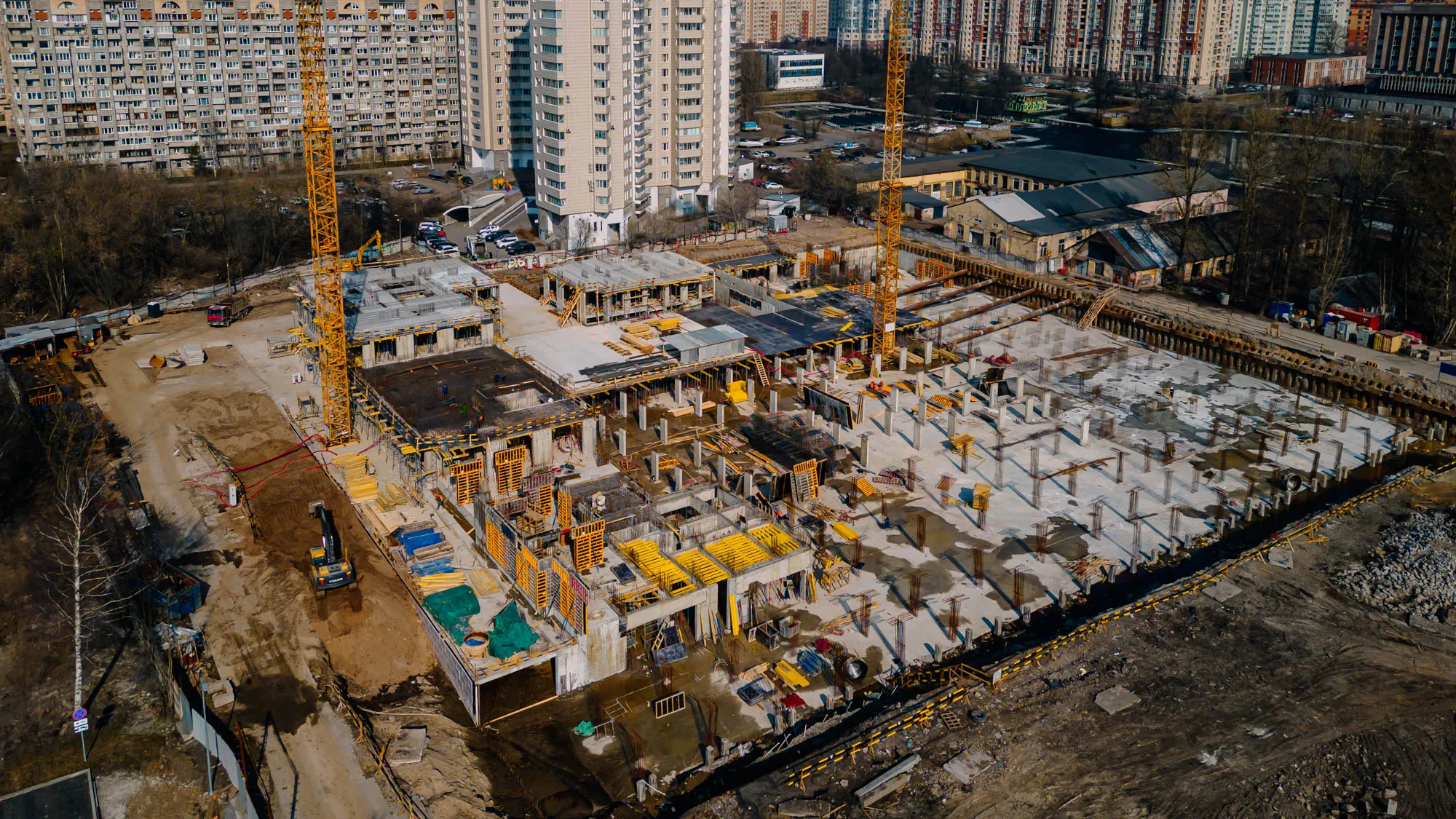 ЖК Галерная гавань ход строительства