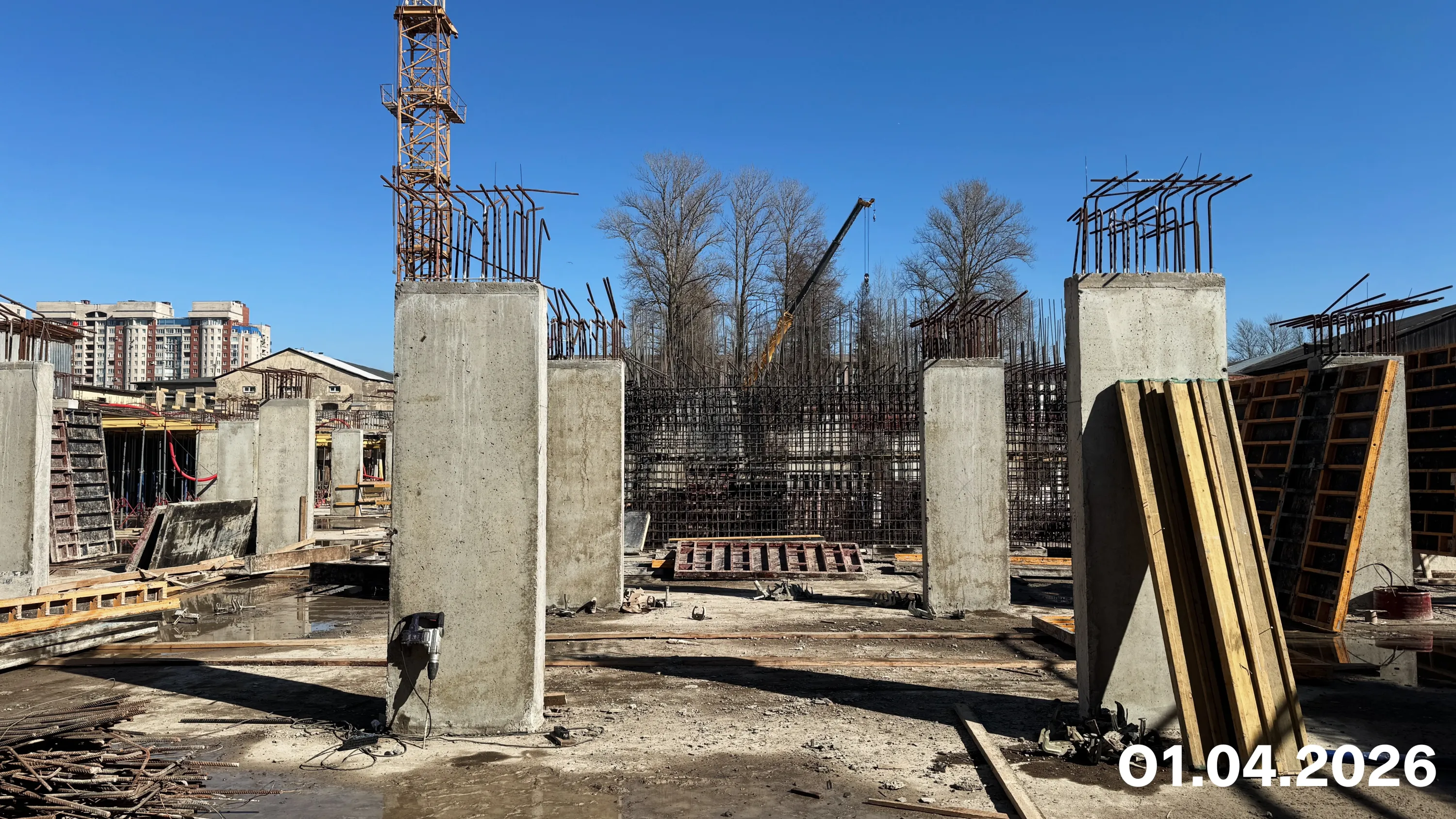 ЖК Галерная гавань ход строительства