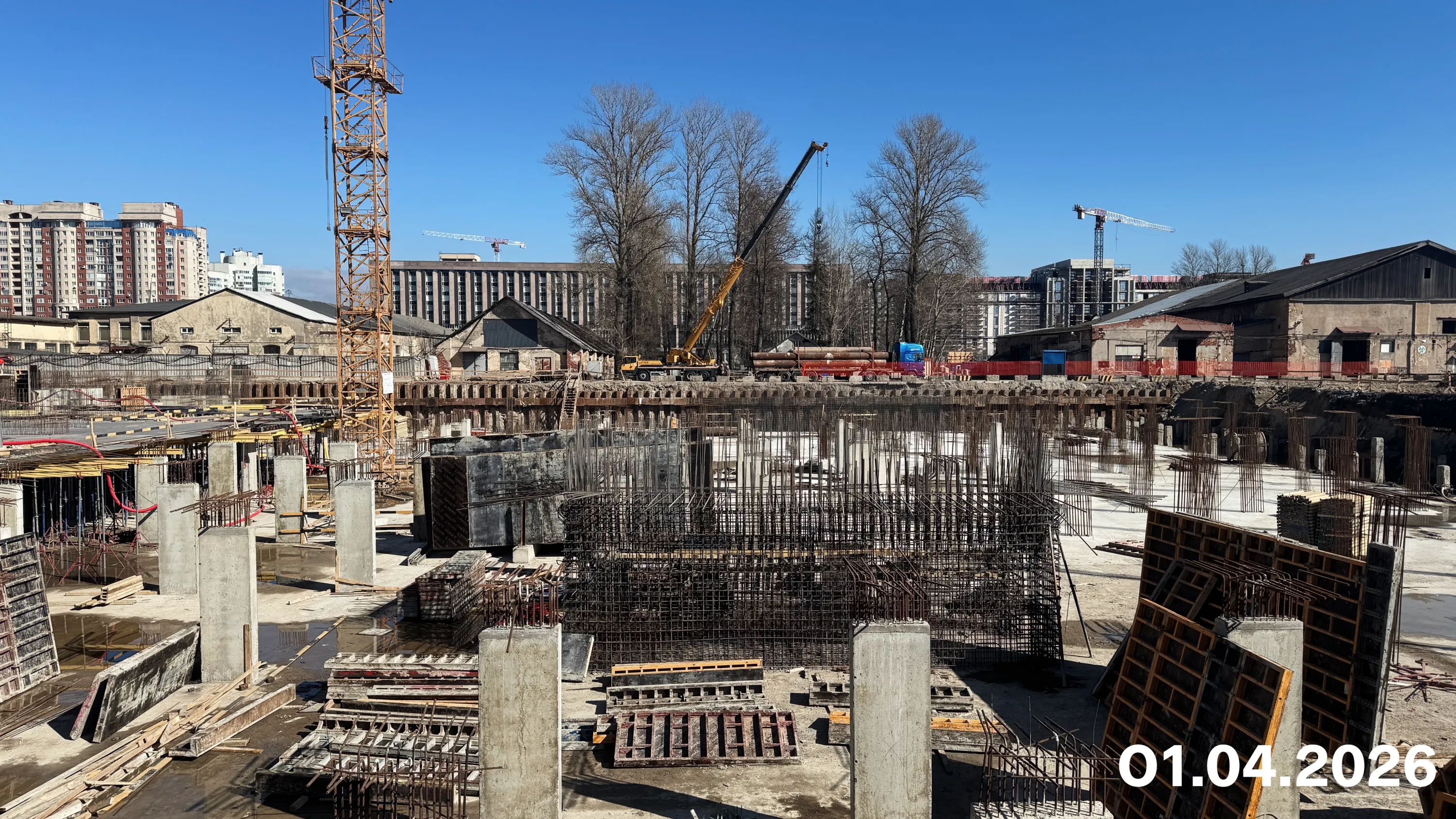 ЖК Галерная гавань ход строительства