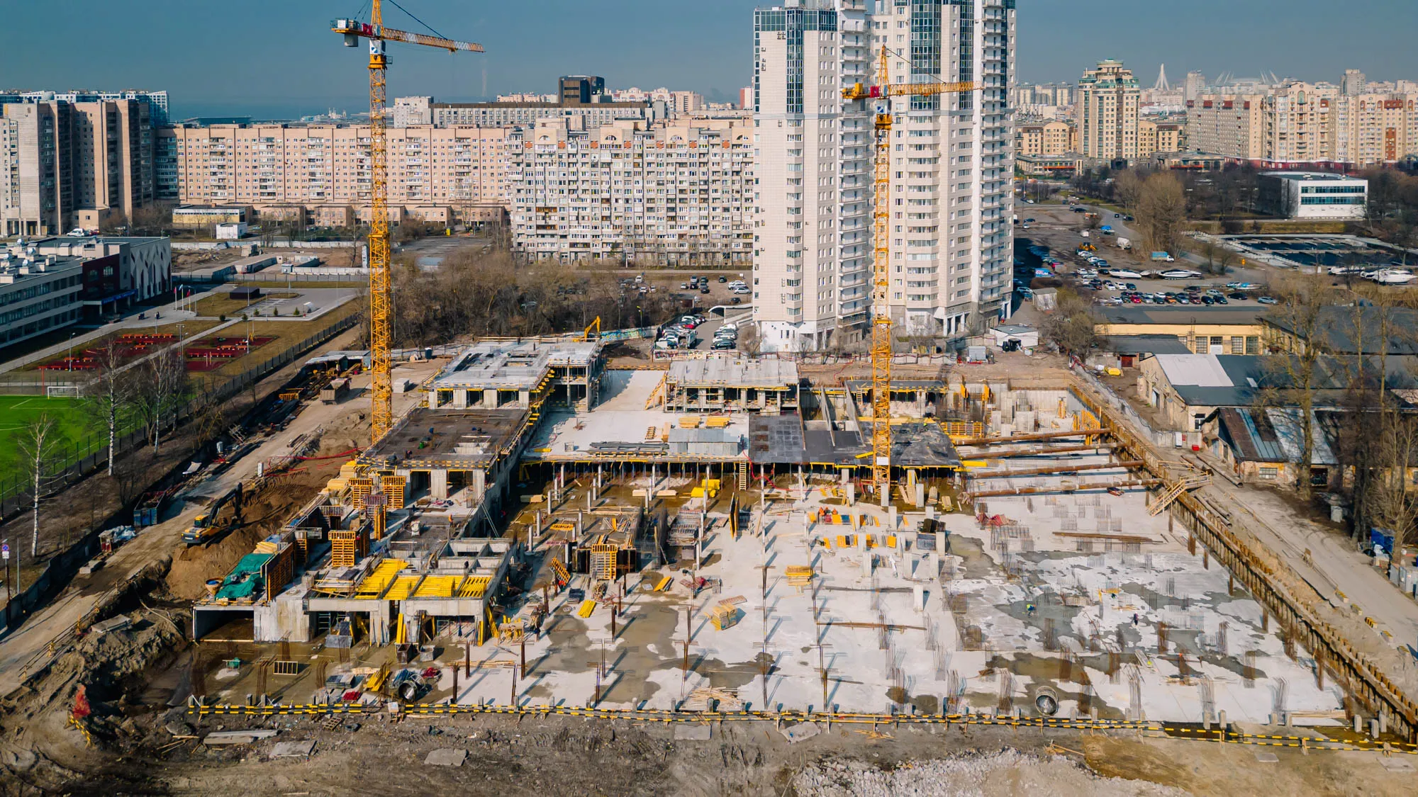 ЖК Галерная гавань ход строительства